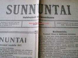 Sunnuntain  nr 4 1917