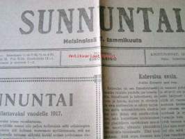 Sunnuntain  nr 1  1917