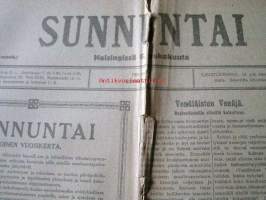 Sunnuntain  nr 18  1917