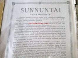 Sunnuntain  nr 18  1917