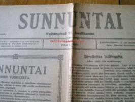 Sunnuntain  nr 24  1917