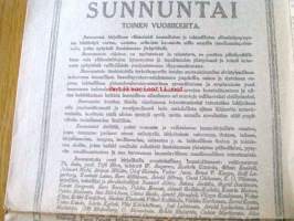 Sunnuntain  nr 24  1917