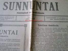 Sunnuntain  nr 20  1917