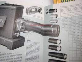 Leitz VIII S 375 Watt Kleinbildprojektor -esite saksan kielellä
