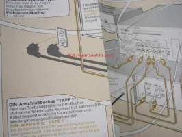 SA-222 stereo -käyttöohje englanniksi