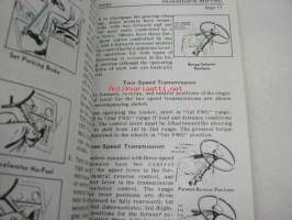 Terex front end loaders - operator´s handbook -käyttöohjekirja kauhakuormaajille