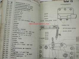 Orenstein &amp; Koppel und Lubecker Maschinenbau Ag Autoschütter AS 600 Betriebsanleitung und Ersatzteilliste