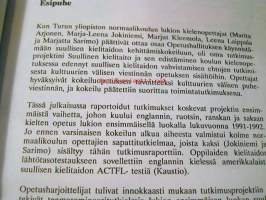 Vieraiden kielten puheviestinnän kehittäminen lukion kielenopetuksessa