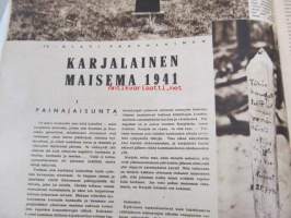 Suomen Kuvalehti 1941 nr 39, kansikuvassa Valamo, Suomen kenttäpiispa Björklund, Olavi Paavolainen:Karjalainen maisema 1941
