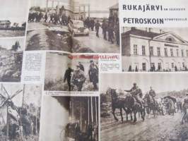 Suomen Kuvalehti 1941 nr 39, kansikuvassa Valamo, Suomen kenttäpiispa Björklund, Olavi Paavolainen:Karjalainen maisema 1941
