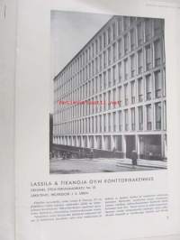 Lassila &amp; Tikanoja Oy:n konttorirakennus eripainos arkkitehti 1936 nr 3