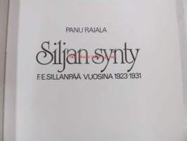 Siljan synty. F.E. Sillanpää vuosina 1923-1931