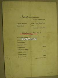 Koskaan, en koskaan laulu-valssi Yrjö Saarnio -nuotit 