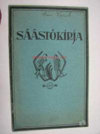 Pyhältö-Turkian Osuuskassa -Säästökirja nr 2, talollisentytär, Turkia