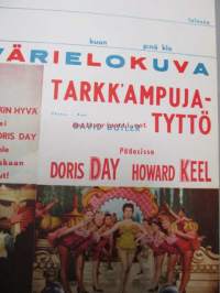 Tarkk&#039;ampujatyttö -elokuvajuliste, Doris Day, Howard Keel