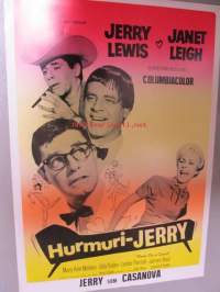 Hurmuri-Jerry -elokuvajuliste, Jerry Lewis, Janet Leigh