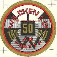 Wilcken&amp;Co 1891-1941  50 vuotta -  tuote-etiketti / tuotemerkki18 kappaleen levy