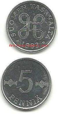 5 penniä  1983 Al