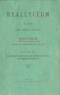 Reallyceum i Åbo under läseåret 1896-1897