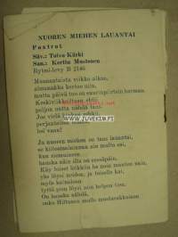 Tähti-iskelmä - Sävelteos Oy:n suosittuja lauluja I -vihko