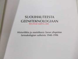 Suolihauteesta geeniteknologiaan - historiikkia ja muistikuvia Turun yliopiston farmakologian vaiheista 1948-1996