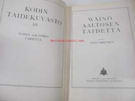 Wäinö Aaltosen taidetta - Kodin taidekuvasto III