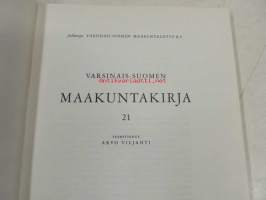 Varsinais-Suomen maakuntakirja 21