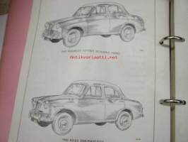 Wolseley Fifteen Hundred 1500 workshop manual -korjaamokirja englanniksi
