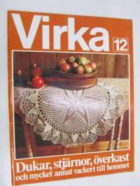 Virka 12 - dukar, stjärnor, överkast...