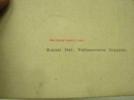 Koordinaattimittaustaulukko - Tykistön tarkastajan toimiston julkaisuja 1941