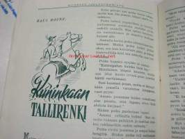 Nuorten Joululukemisto 1948 -joululehti, kansikuvitus Martta Wendelin, Oiva Hurme (muu kuvitus + sarjakuva), Ester Ahokainen, Aili Konttinen, Eva Hirn, Aaro Honka,