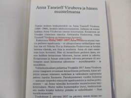 Anna Virubova. Keisarinnan hovineiti