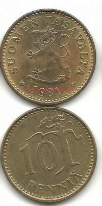 10 penniä  1981
