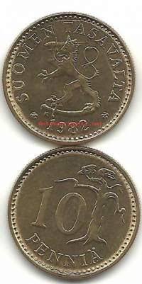 10 penniä  1982