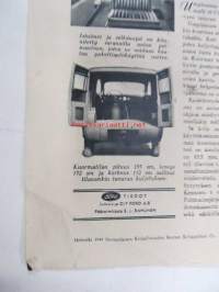 Ford-tietoja 1949 (henkilö- ja kuorma-autot) -myyntiesite