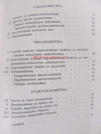 Geometrian avuksi. Lukioluokkien harjoitustehtäviä