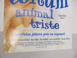 Post coitum animal triste -elokuvajuliste, Brigitte Roüan, Patrick Chesnais, Boris Terral, Nils Tavernier