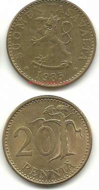 20 penniä  1985