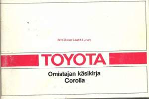 Toyota  Corolla ,  Omistajan käsikirja