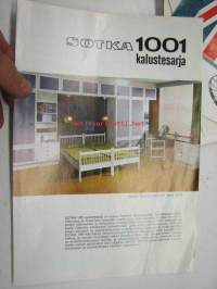 Sotka 1001 kalustesarja (arkkitehti Maija Sipilä) -myyntiesite