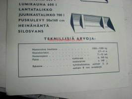 James etukuormaaja -myyntiesite