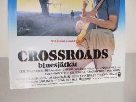 Crossroads - bluesjätkät -elokuvajuliste, Ralph Macchio, Joe Seneca, Walter Hill