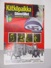 Kätköpaikka - Gömstället -elokuvajuliste, Julie Harris, Eileen Heckart, James F. Collier