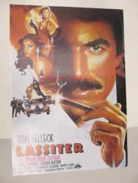 Lassiter ja timanttinen tehtävä -elokuvajuliste, Tom Selleck, Jane Seymour, Roger Young