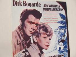 Espanjalainen puutarhuri - Fången på San Jorge -elokuvajuliste, Dirk Bogarde, Jon Whiteley, Michael Hordern