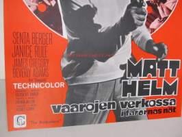 Matt Helm - vaarojen verkossa - Matt Helm - i farornas nät -elokuvajuliste, Dean Martin, Senta Berger, Henry Levin