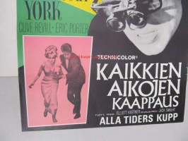 Kaikkien aikojen kaappaus - Alla tiders kupp -elokuvajuliste, Warren Beatty, Susannah York, Jack Smight