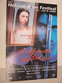 Rakkautta ja anarkiaa - 12th Helsinki Film Festival 17.-26.9. 1999 -mainosjuliste