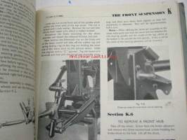 Riley 1,5 litre and 2,5 litre workshop manual -korjaamokirja englanniksi