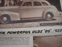 Oldsmobile pictorial news 1939 -myyntiesite